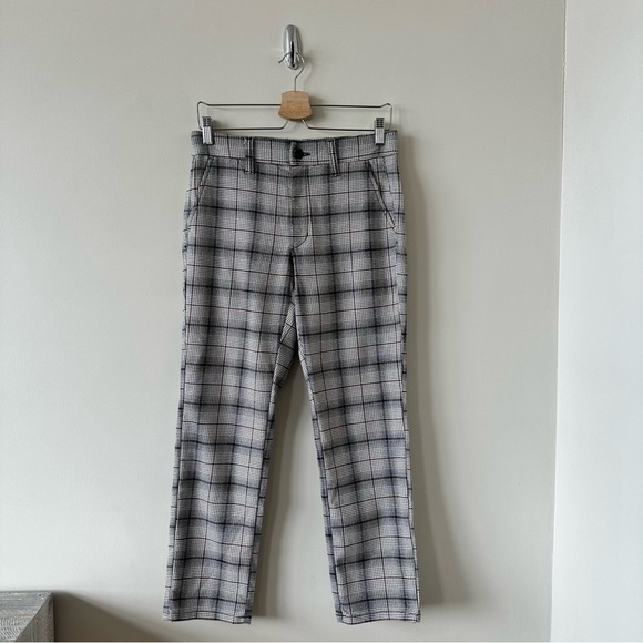 American Eagle-Ankle Plaid Spring Pants (Size:4) - Picture 2 of 10